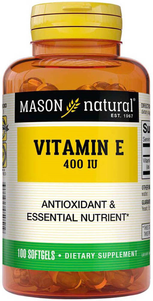 MASON Vitamin E 400 Iu - 100 Softgels