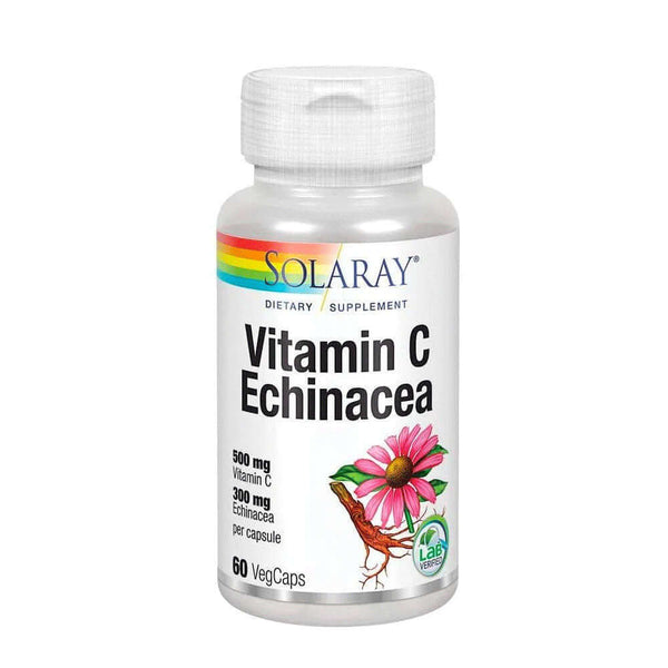 SOLARAY Vitamin C 500mg with Echinacea 300mg