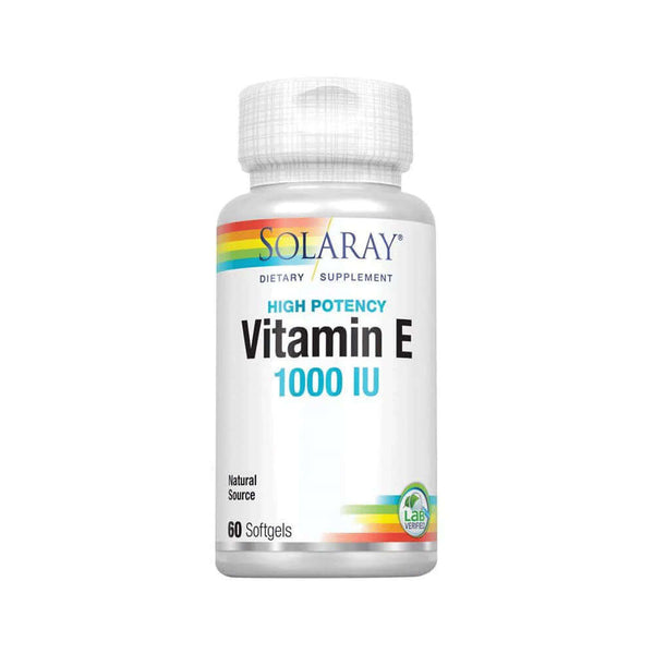 SOLARAY Vitamin E, D-Alpha Tocopherol 670mg