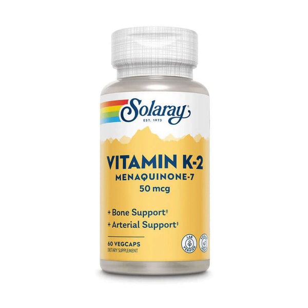 SOLARAY Vitamin K-2 Menaquinone-7 50mcg