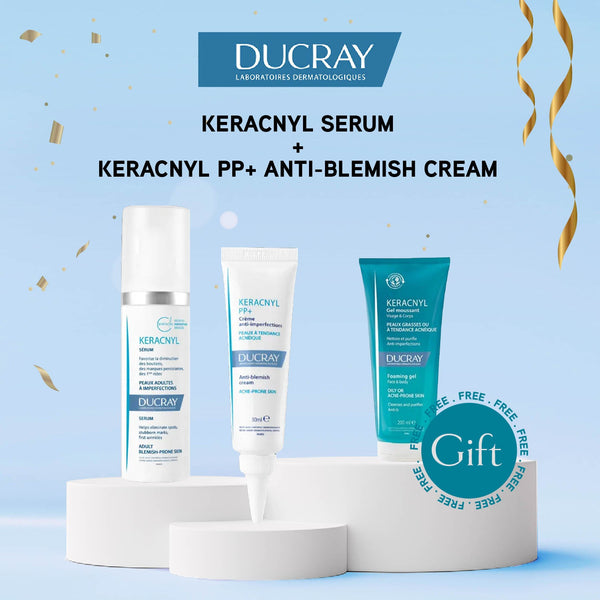 DUCRAY Keracnyl Serum + Keracnyl PP+ Anti Blemish Cream