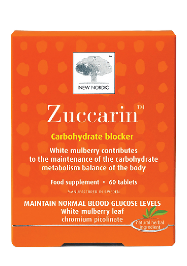 NEW NORDIC Zuccarin Carbohydrate Blocker 60Tabs